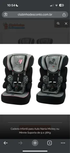 Cadeirinha de bebe