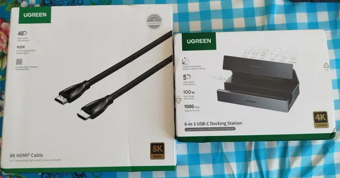 Dock+ hdmi 8k original ugreen Nintendo switch 2/ rog ally/steam deck 