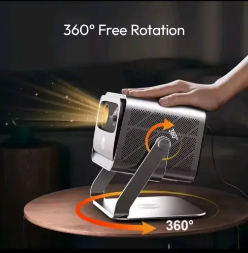 Projetor V80 Vevshao / Byintek - projetor com base giratória lacrado