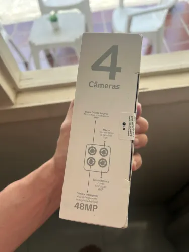 Smartphone LG K62+ 128GB - BRANCO