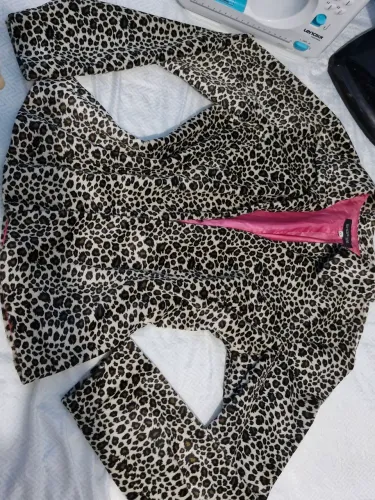 Casaco animal print da shop126