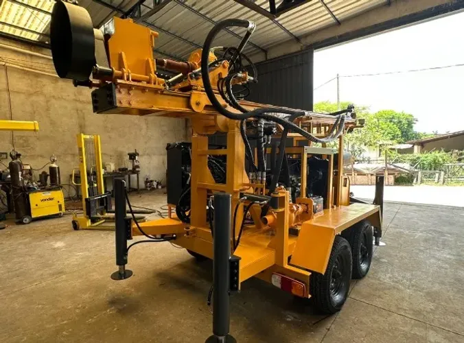 Perfuratriz hidraulica para ate 250 mts, direto da fabrica