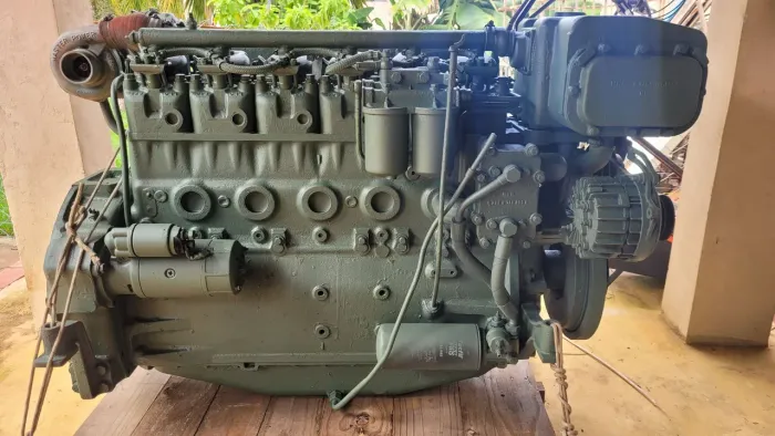 2 motores mwm 229 6cc turbo marinizados,retifica completa,leia o anúncio