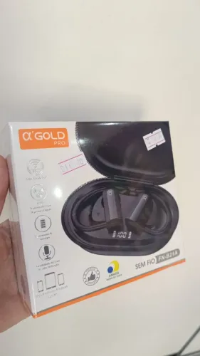 Fone De Ouvido Esportivo Bluetooth 5.3 IPX5 A'GOLD FN-B21A Resistente Loja Coimbra Entrega