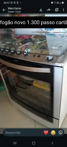 Fogão novo
