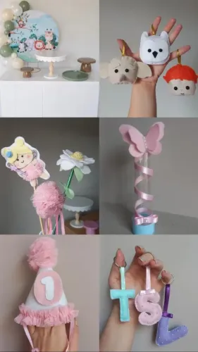 DECORAÇÃO DE FESTA | TOPO DE BOLO | BANDEIROLAS | LEMBRANCINHAS