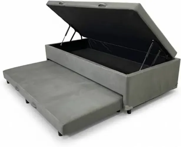 Cama Solteiro bom baú