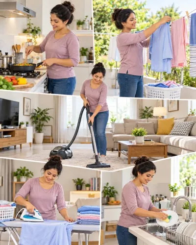 Doméstica para trabalhar carteira assinada