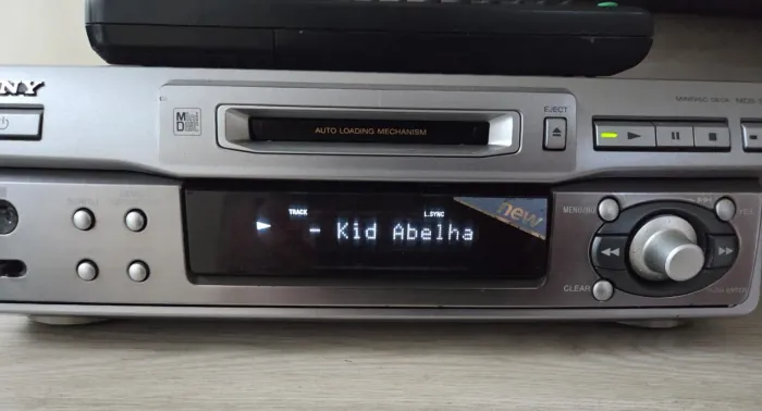 Md Minidisc Sony Mds-s41 Em Estado de Novo!