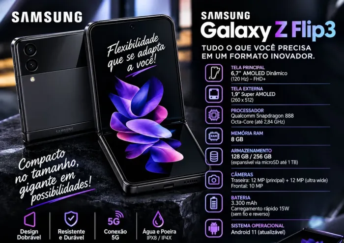 Troco Samsung galaxy z flip3