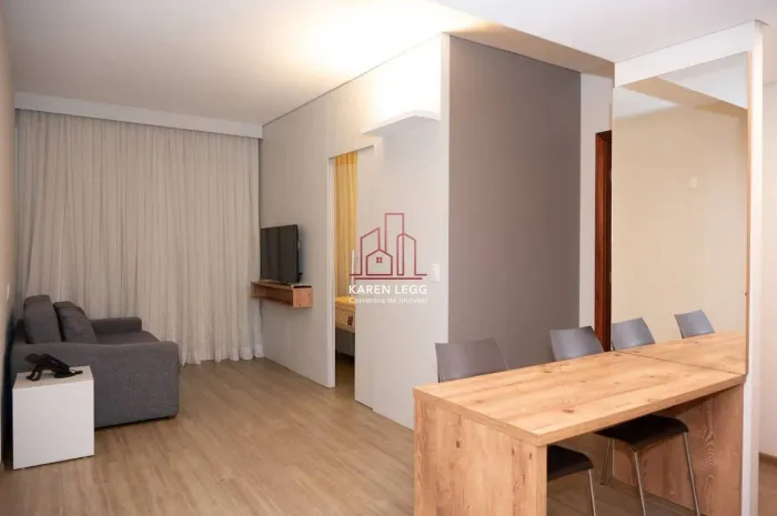 Apartamento com 1 dormitório para alugar, 43 m² por R$ 4.355,00/mês - Conjunto Santa Maria