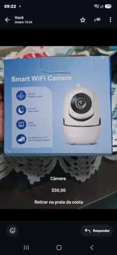 Câmera Wi-Fi babá 