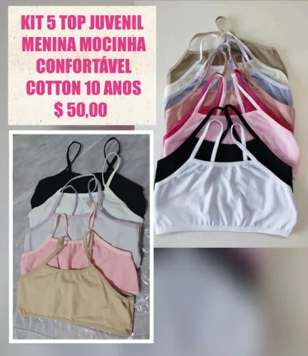 Kit top juvenil