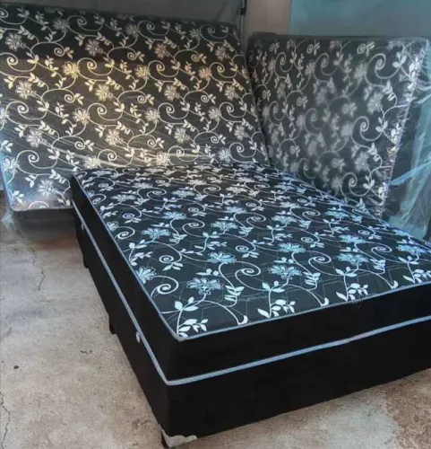 Cama box casal e solteiro (novo embalado)