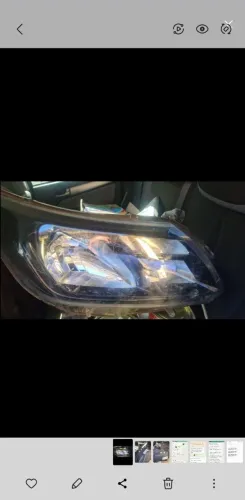 Farol S10 Mascara Negra 21 Ld Direito