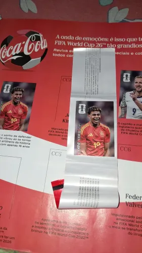 Figurinha da copa Lamine Yamal
