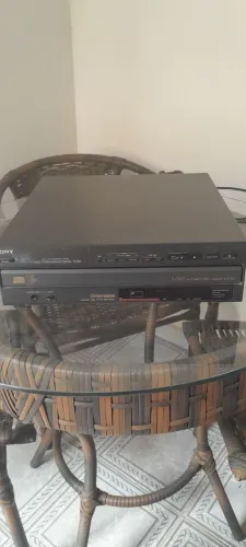 CD Player Sony Carrosel 5 CDs