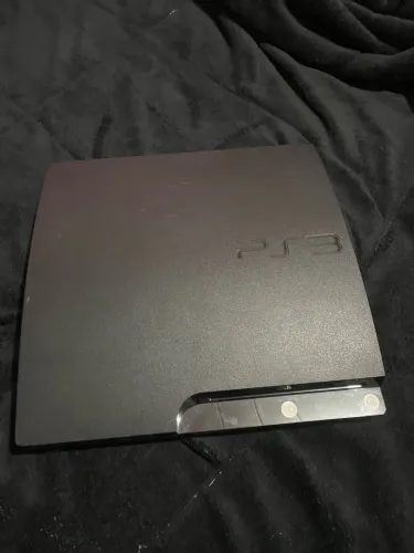 PS3 SLIM PERFEITO ESTADO COM JOGOS