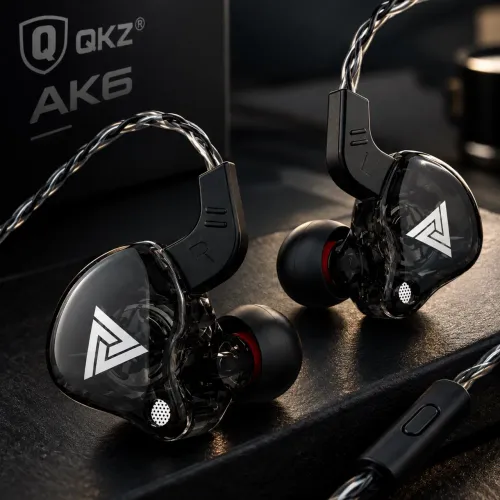 Fone de ouvido profissional Qkz Ak6