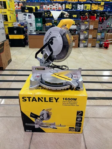 Esquadria de 10" com disco de Alumínio 1650w Stanley (Nova)