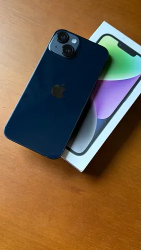 iPhone 14 128GB Midnight ? Seminovo + Caixa e Cabo