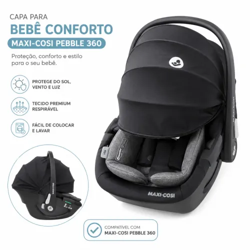 Capa bebê conforto Pebble 360 Maxi Cosi 