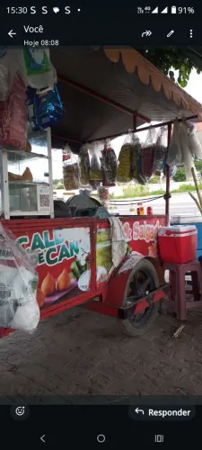 Carroça de caldo de cana 