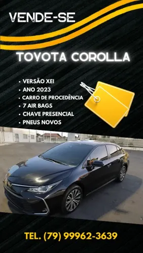 Toyota Corolla XEI 2.0 Flex 16V Aut. 2023