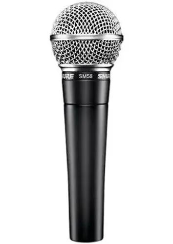 Microfone shure já usado mais perga perfeitamente