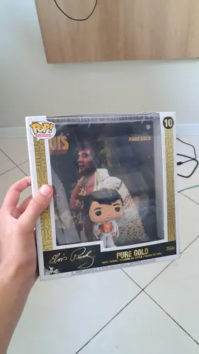 Funko pop Elvis Presley Pure gold ainda plastificado