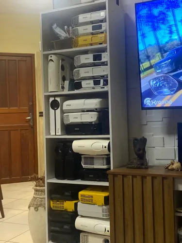 Peças para projetor , placa , fonte, prisma e outros 