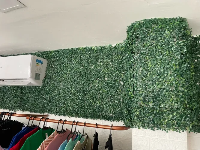 Placa Grama Artificial Buchinho 40x60 Realista Cor Verde