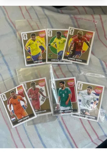 Legends - Copa 2026 - Vini jr Ouro, Prata, Bellingham Prata, Son Prata, cr7 bordô