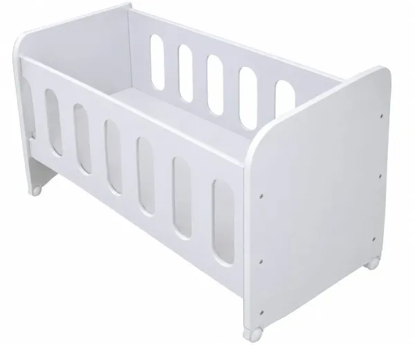 Mini berço de bebê com colchão