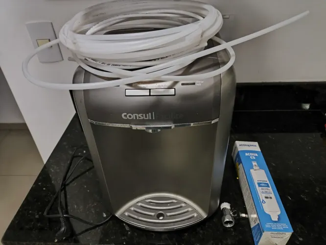 Filtro Consul Facilite + refil novo + 7 metro de mangueira sem uso ( novo)