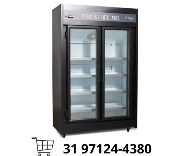 Expositor Refrigerado 2 Portas Polar Novo