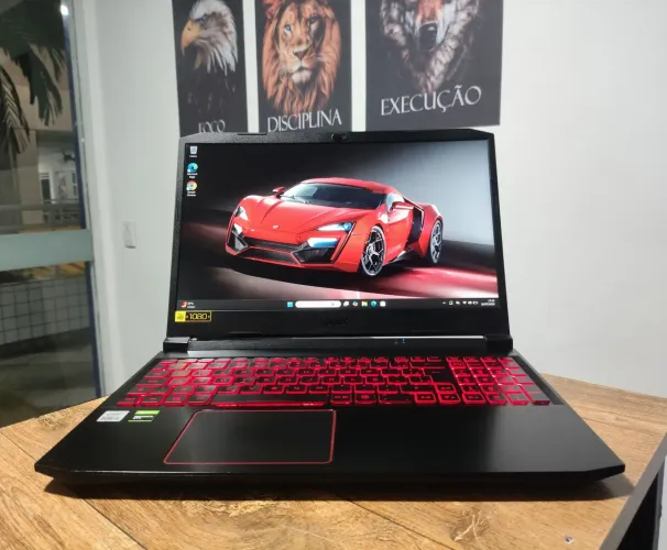 Notebook Gamer Acer Nitro 5 | Core i5 10°geração | 16GB RAM | SSD 512GB | GTX 1650 (4GB)