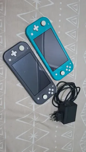 Nintendo Switch Lite Usados - 2 unidades (cinza e azul)