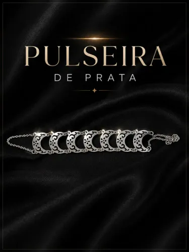 Vendo pulseira de prata