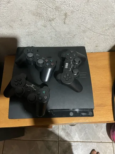 Ps3 com hd com 15 jogos