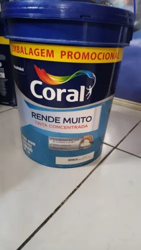 Tinta coral,, branco gelo, 300 reais
