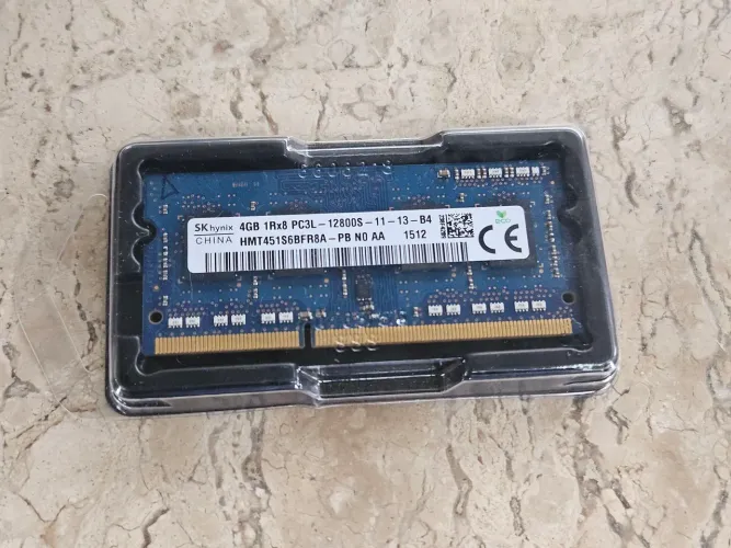 Memória RAM ddr3l 4gb 1600