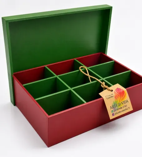 [ NOVIDADE ] Caixa Organizadora para Chás PREMIUM em MDF | COMPRA COM PROPÓSITO <3