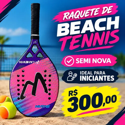 Raquete beach tennis