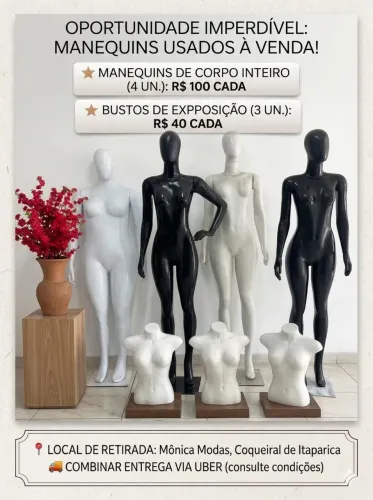 Manequins de Plástico