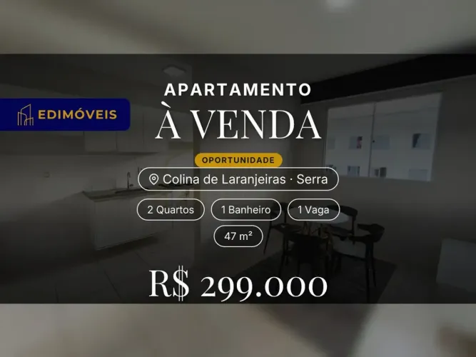 Oportunidade na Colina de Laranjeiras: Apartamento 2 quartos em localização privilegiada