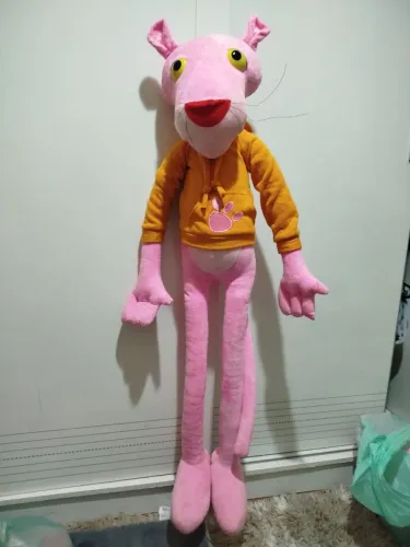 PELUCIA PANTERA COR-DE-ROSA
