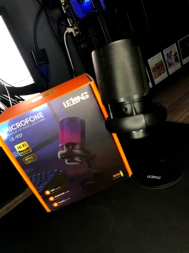 Microfone Gamer LE-927