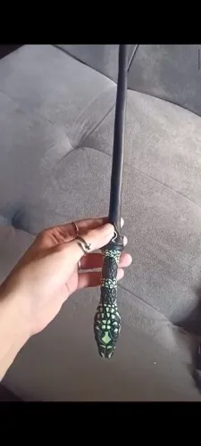 varinha cobra artesanal unica autentica feita a mao