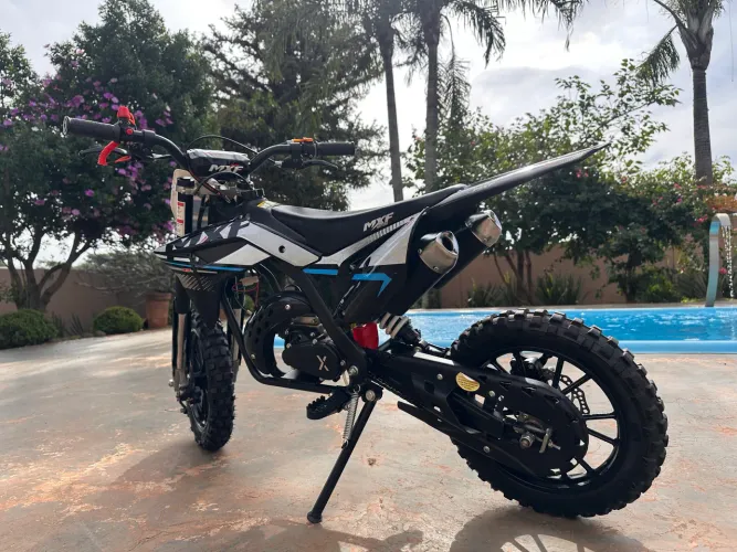 Mini Moto Cross Mxf Ferinha 49cc A Gasolina
